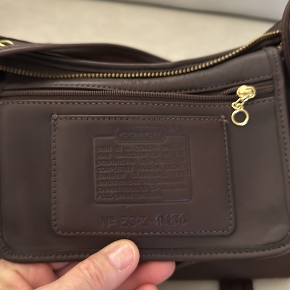 Coach Brown Leather Shoulder Bag - Picture 13 of 14